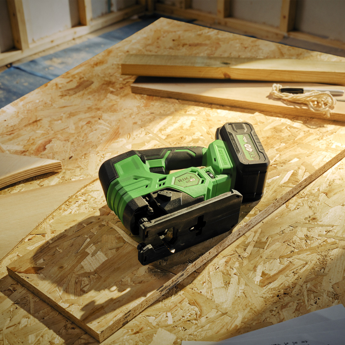 Rikä RK40 40V Cordless Jigsaw | Brushless Motor | Body Only